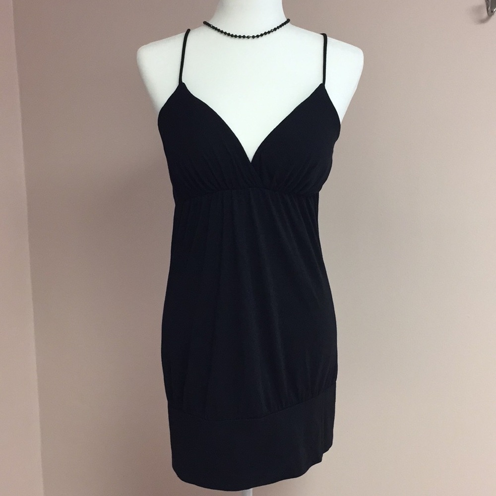 Black summer dress